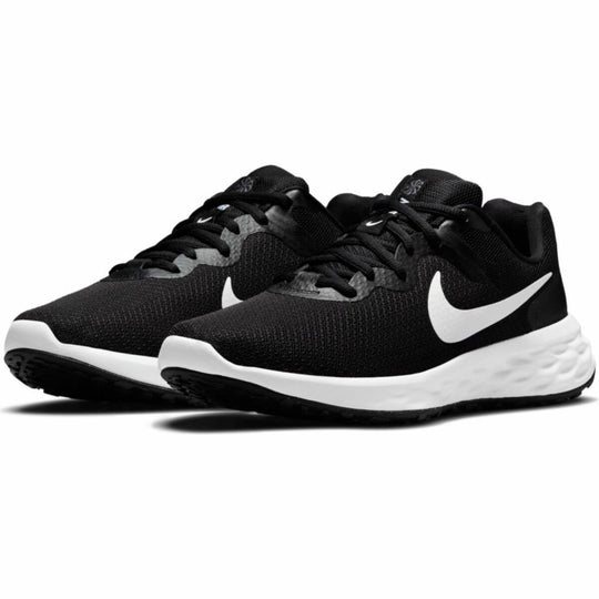 Men Black Nike Revolution 6 Running Shoes