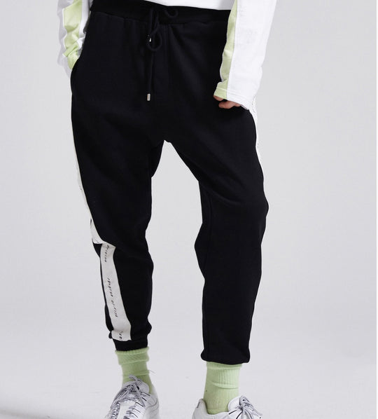 Men Beam Feet Velvet Pants