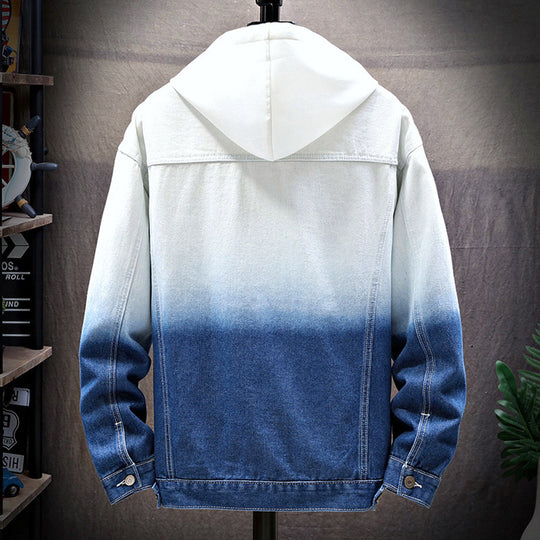 Men Denim Jacket Loose Jacket