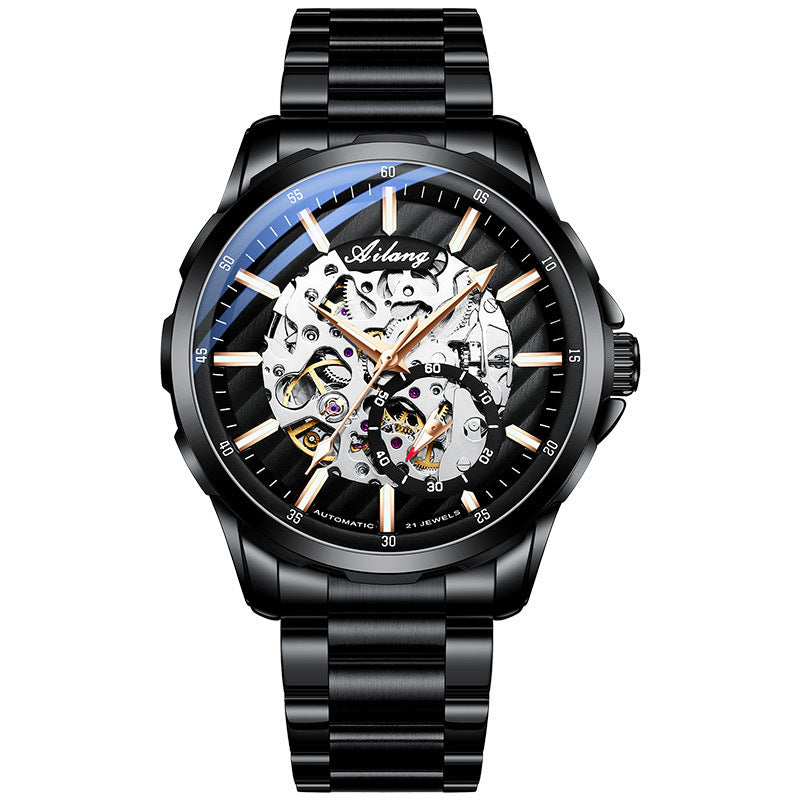 Men Hollow Phantom Automatic Mechanical Watch