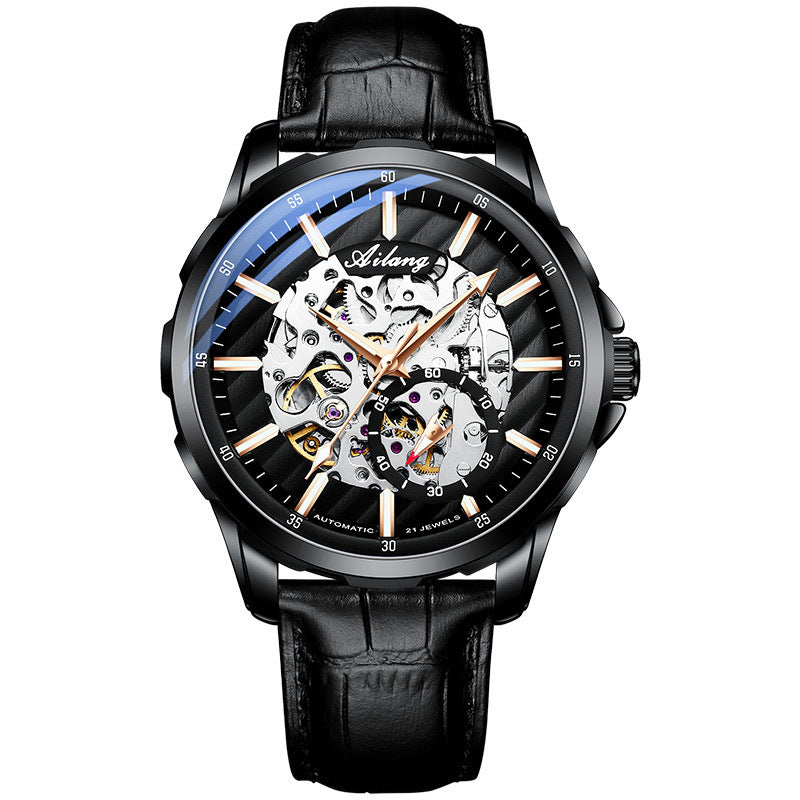 Men Hollow Phantom Automatic Mechanical Watch