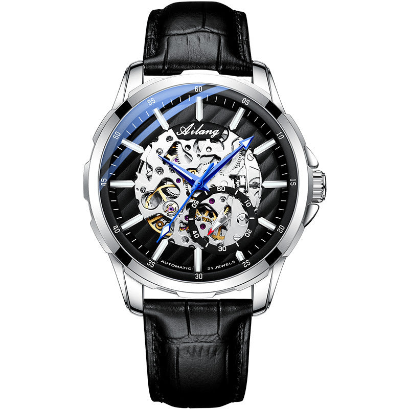 Men Hollow Phantom Automatic Mechanical Watch