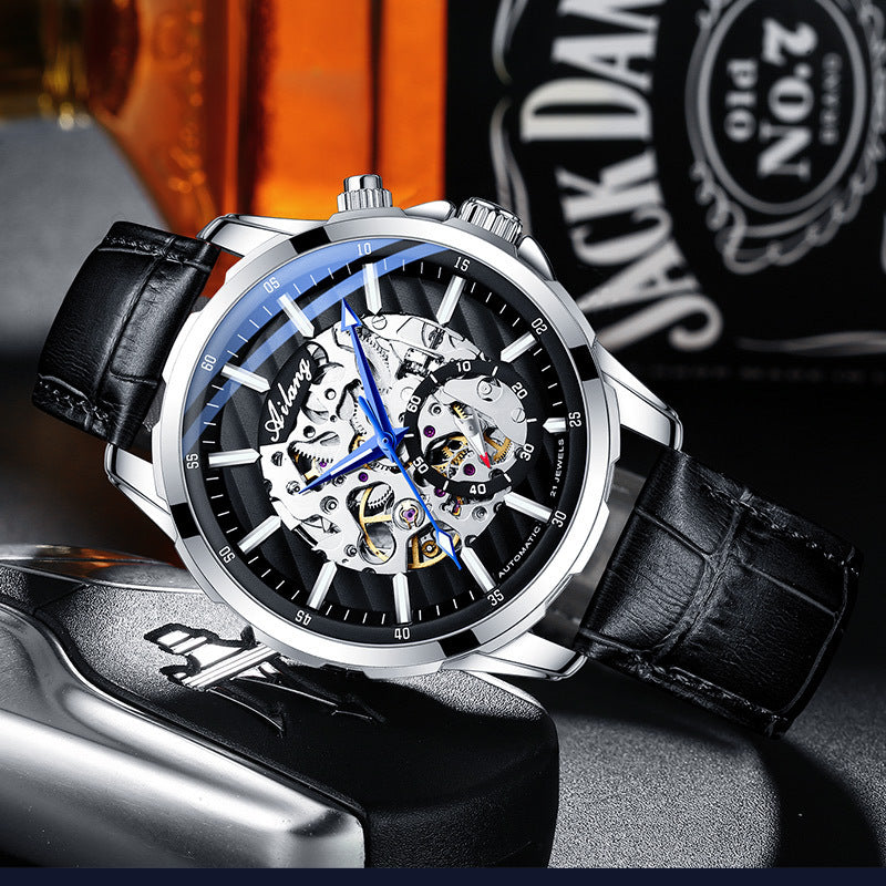 Men Hollow Phantom Automatic Mechanical Watch