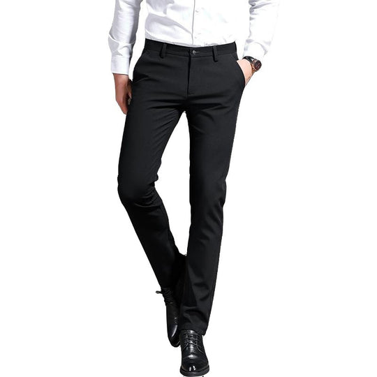 Slim Korean Straight Loose Leg Pants