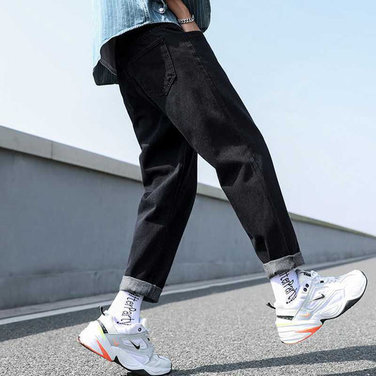 Men Korean Straight Pants