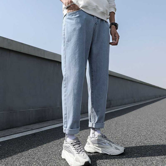 Men Korean Straight Pants