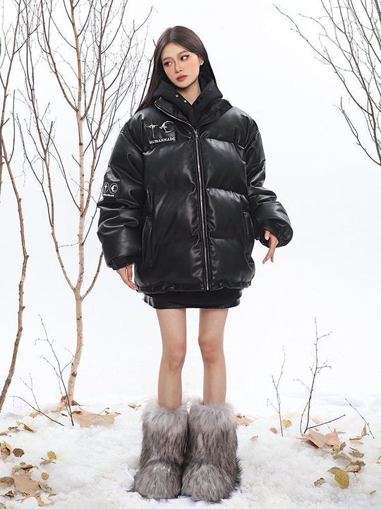 Women Cotton Thick Puffer Coat