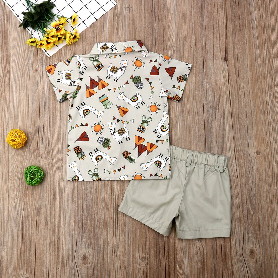 2PCS Toddler Kids Baby Boy 1 5Y Clothes Sets
