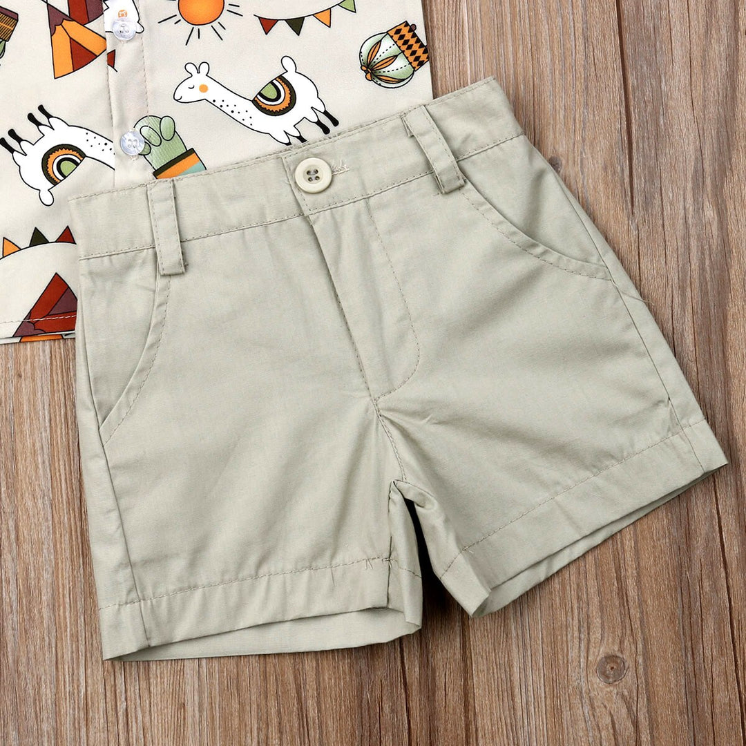 2PCS Toddler Kids Baby Boy 1 5Y Clothes Sets