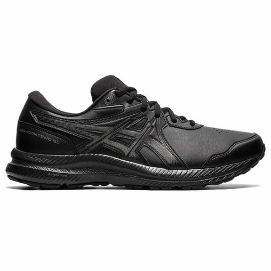 Men Black Asics GEL-Contend SL Running Shoes