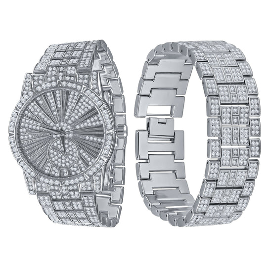 LUXE CRYSTAL WATCH SET