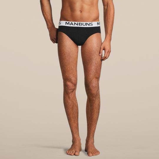 Men's Classic Black Brief Underwear