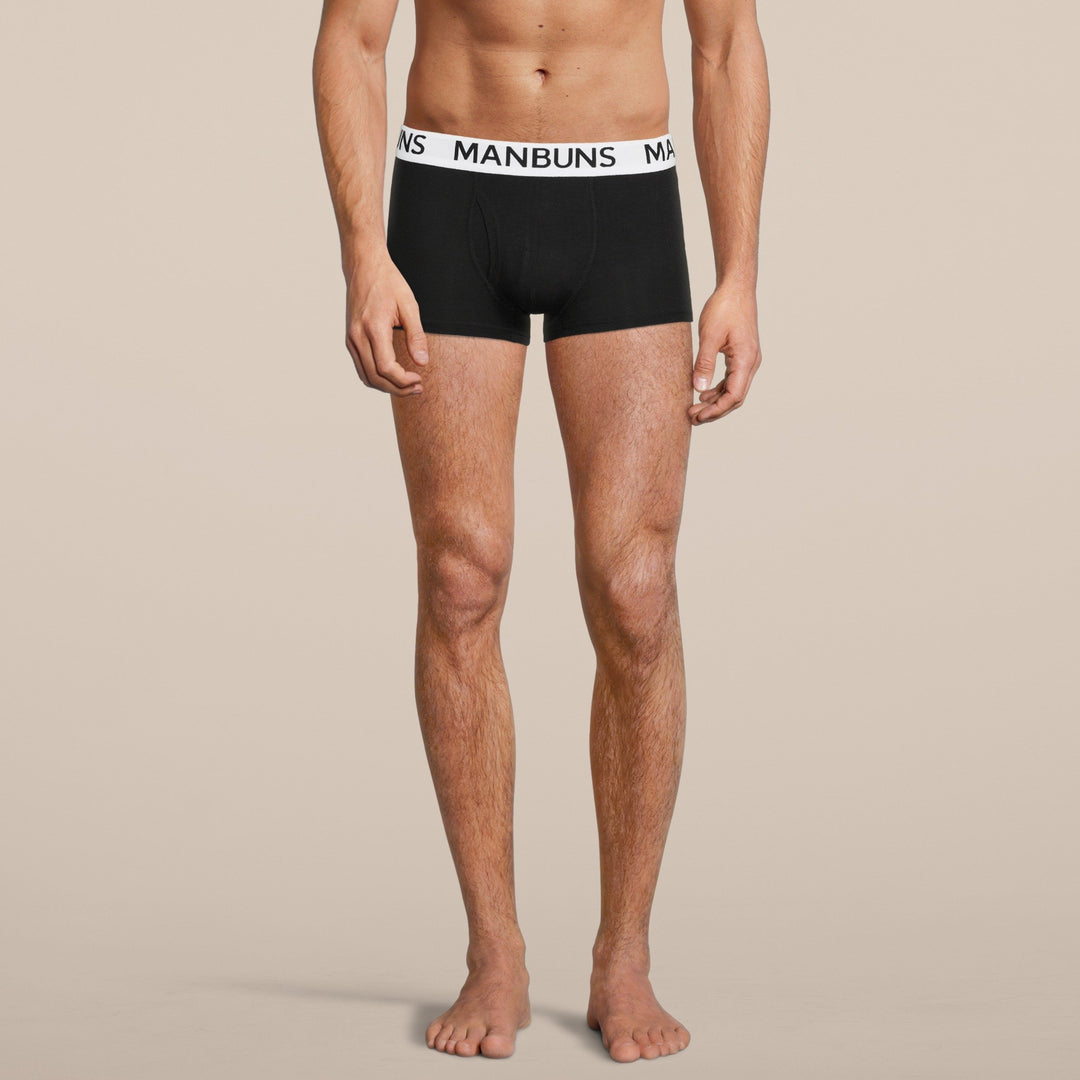 Men's Classic Black Boxer Trunk Underwear