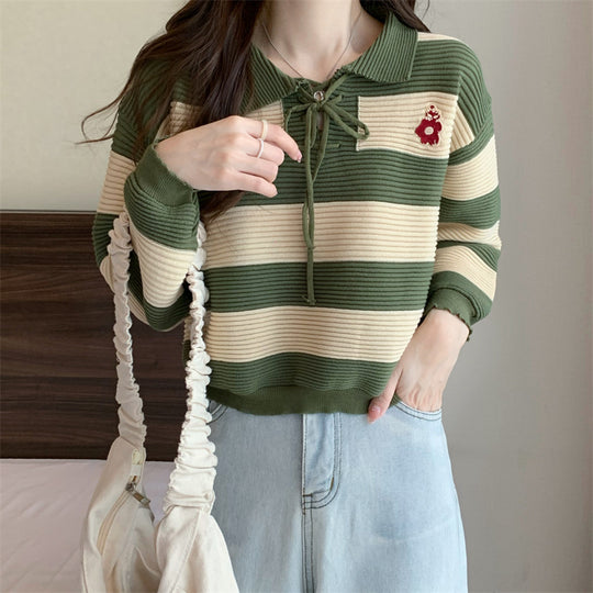 Women Striped Full-sleeves Shirt