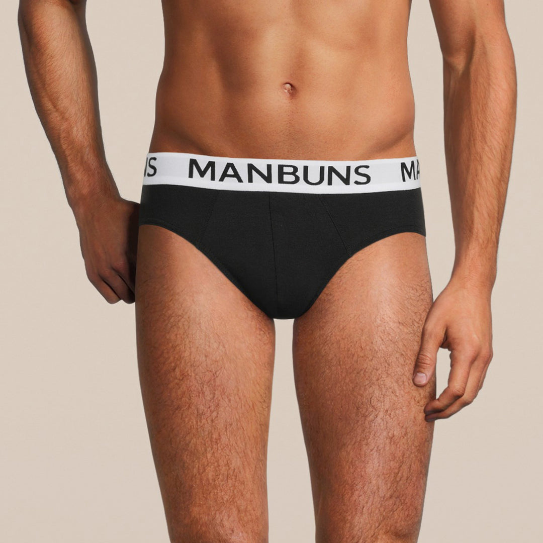 Men's Classic Black Brief Underwear