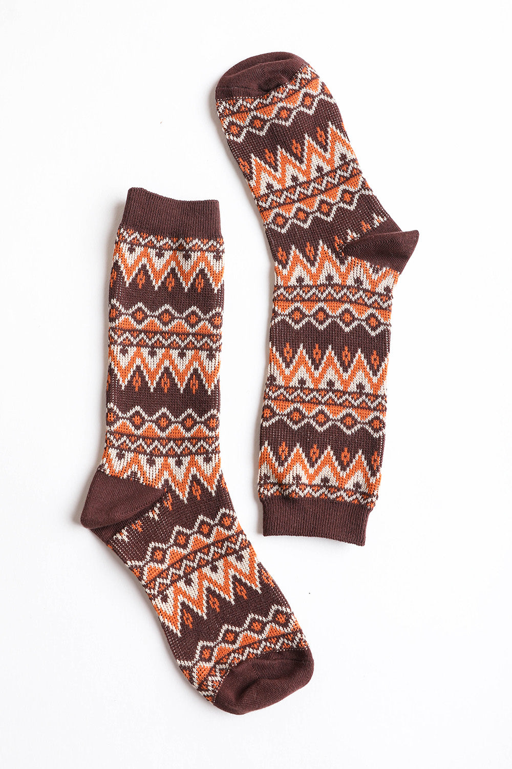 Cozy Tribal Pattern Socks