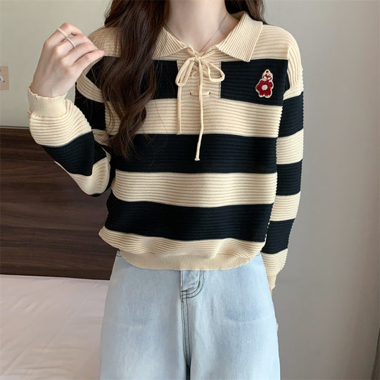 Women Striped Full-sleeves Shirt