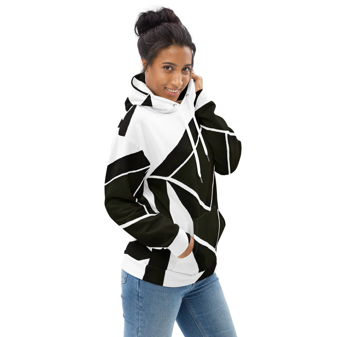 A highly sophisticated women's fashion hoodie