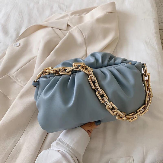 Vintage Cloud Clutch Handbag