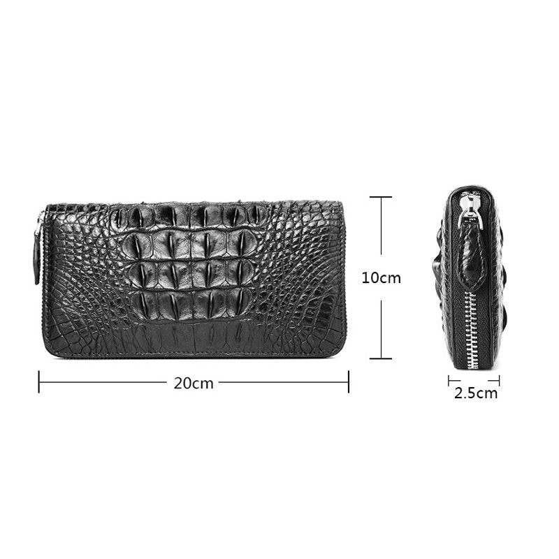 Genuine Crocodile Skin Wallet