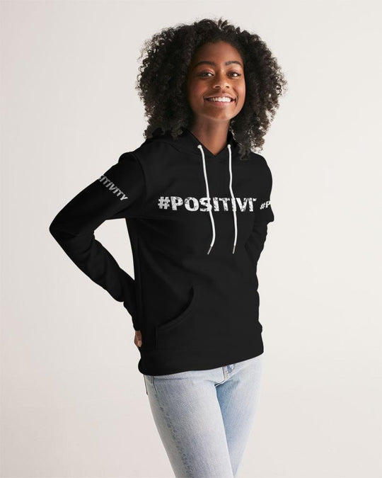 Womens Hoodie - Pullover Hooded Sweatshirt - Graphic/positivity