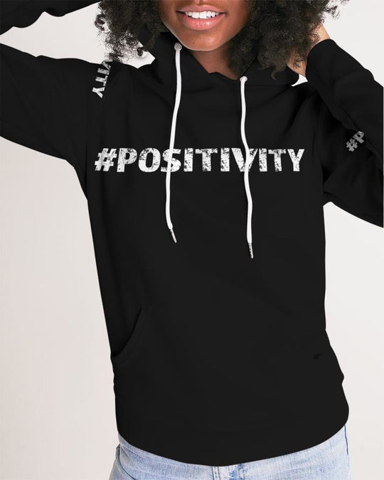 Womens Hoodie - Pullover Hooded Sweatshirt - Graphic/positivity